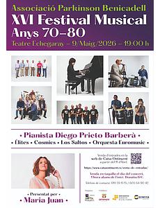 Associació Parkinson Benicadell XVI Festival Musical Anys 70-80
