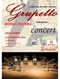 Concert Orquesta de púa y pulso Grupetto